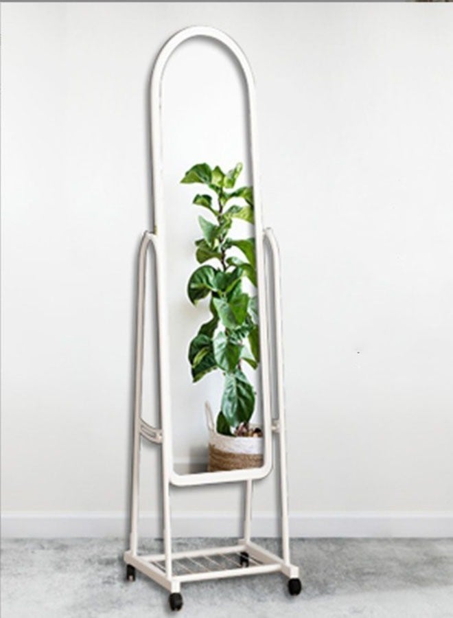 Metal Framed Decorative Dressing Floor Standing Mirror, Full Body Mirror - Image 1